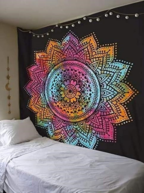 Mandala Bloom Tapestry